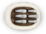 سرویس چاقو 7 پارچه اسمگ مدل KBSF01CR - Image 2